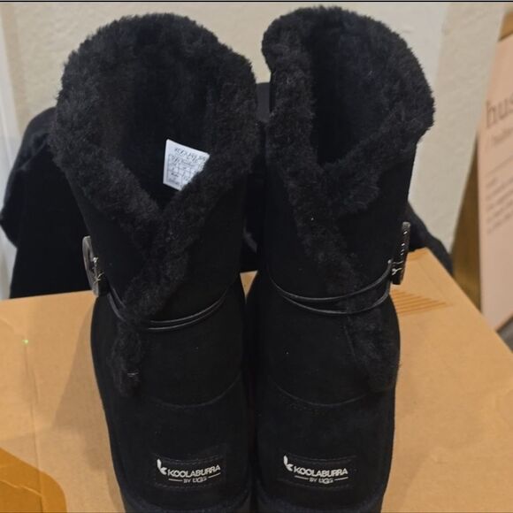 Koolaburra By Ugg Nalie Short Suede Boots - Picture 10 of 11